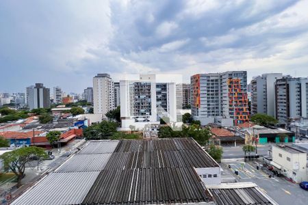 Vista de kitnet/studio à venda com 1 quarto, 25m² em Indianópolis, São Paulo