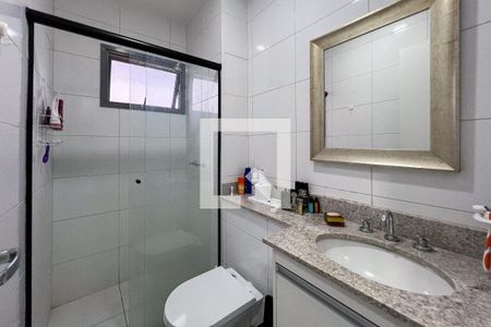 Banheiro de kitnet/studio à venda com 1 quarto, 25m² em Indianópolis, São Paulo