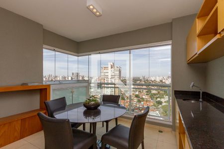 Varanda da Sala de apartamento para alugar com 2 quartos, 65m² em Brooklin Paulista, São Paulo