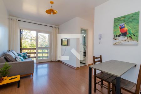 Sala de apartamento para alugar com 1 quarto, 45m² em Partenon, Porto Alegre
