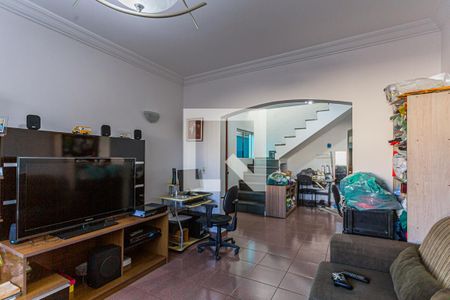 Sala de casa à venda com 4 quartos, 284m² em Jardim Las Vegas, Santo André