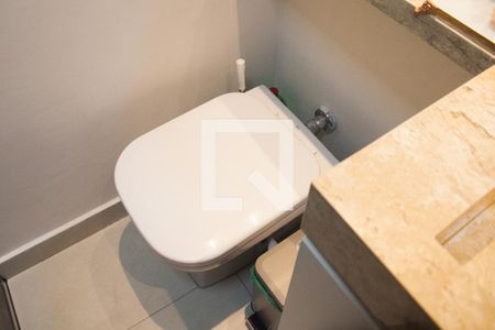 Apartamento para alugar com 33m², 1 quarto e sem vagaDetalhe do banheiro