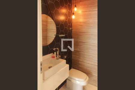 Lavabo de apartamento para alugar com 3 quartos, 160m² em Boqueirão, Santos