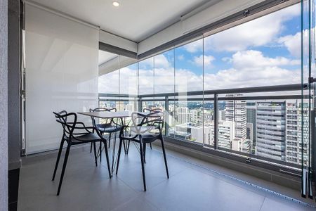 Varanda de apartamento para alugar com 1 quarto, 50m² em Pinheiros, São Paulo