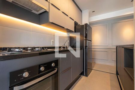 Sala/Cozinha de apartamento para alugar com 1 quarto, 50m² em Pinheiros, São Paulo