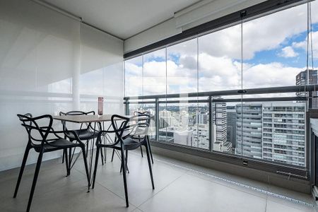 Varanda de apartamento para alugar com 1 quarto, 50m² em Pinheiros, São Paulo