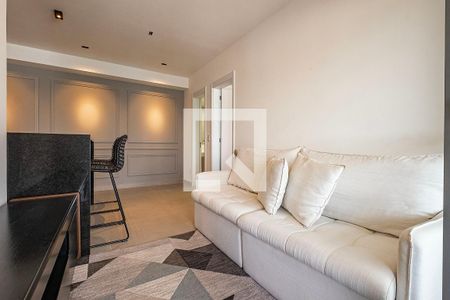 Sala/Cozinha de apartamento para alugar com 1 quarto, 50m² em Pinheiros, São Paulo