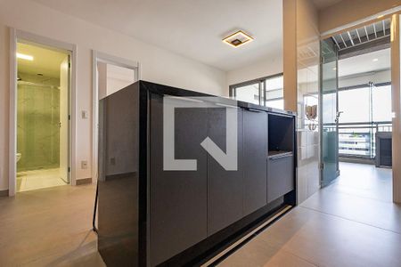 Sala/Cozinha de apartamento para alugar com 1 quarto, 50m² em Pinheiros, São Paulo