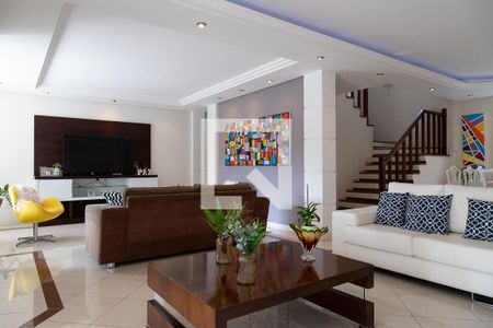 Sala  de casa de condomínio à venda com 4 quartos, 350m² em Barra da Tijuca, Rio de Janeiro