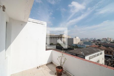 Varanda e Area de serviço  de apartamento para alugar com 1 quarto, 55m² em Brás, São Paulo