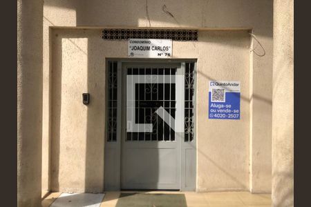 Apartamento para alugar com 55m², 1 quarto e sem vaga Apartamento para alugar com 55m², 1 quarto e sem vagaFachada - instalação de plaquinha