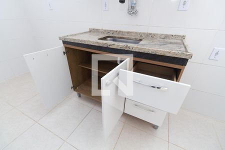 Apartamento à venda com 65m², 2 quartos e 1 vagaDetalhe da cozinha