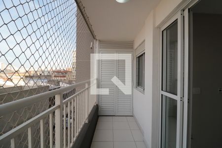 Varanda e Area de serviço de apartamento para alugar com 1 quarto, 33m² em Belém, São Paulo