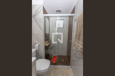 Apartamento à venda com 78m², 2 quartos e 1 vagaBanheiro da suíte 