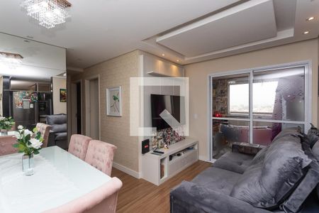 Sala  de apartamento à venda com 2 quartos, 78m² em Centro, Diadema