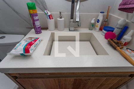 Apartamento à venda com 78m², 2 quartos e 1 vagaBanheiro social 