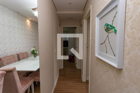 Corredor  de apartamento à venda com 2 quartos, 78m² em Centro, Diadema