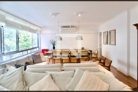 Sala de apartamento à venda com 4 quartos, 215m² em Leblon, Rio de Janeiro