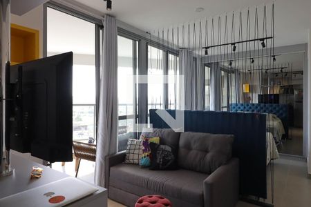 Sala de kitnet/studio para alugar com 1 quarto, 60m² em Alto da Boa Vista, Ribeirão Preto