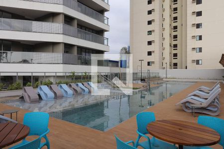 Studio para alugar com 60m², 1 quarto e 1 vagaPiscina