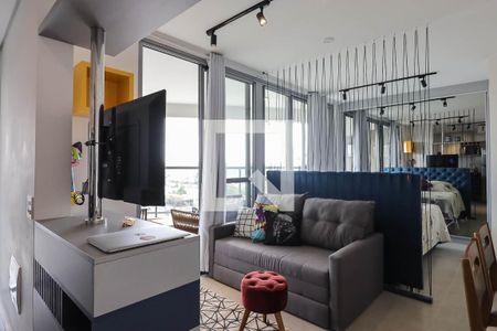 Sala de kitnet/studio para alugar com 1 quarto, 60m² em Alto da Boa Vista, Ribeirão Preto