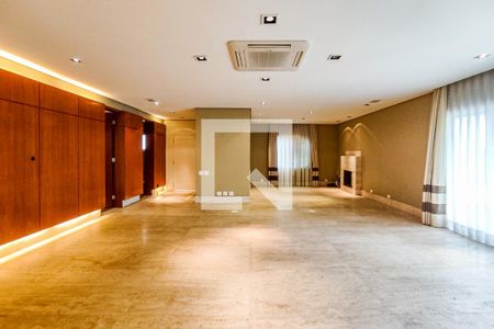 Sala de casa de condomínio à venda com 4 quartos, 813m² em Jardim Petropolis, São Paulo
