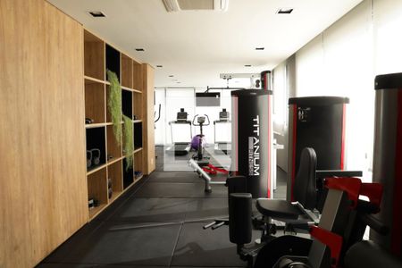 Studio à venda com 24m², 1 quarto e sem vaga Studio à venda com 24m², 1 quarto e sem vagaAcademia