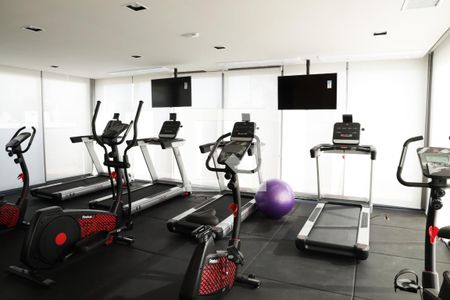 Studio à venda com 24m², 1 quarto e sem vaga Studio à venda com 24m², 1 quarto e sem vagaAcademia