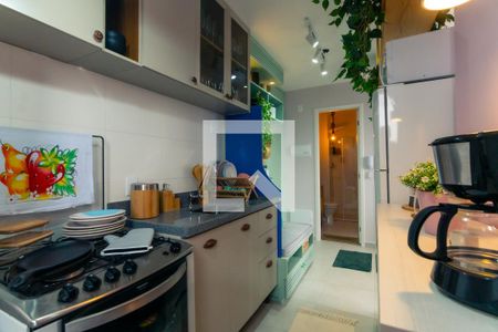 Apartamento à venda com 34m², 2 quartos e 1 vagaCozinha e Área de Serviço