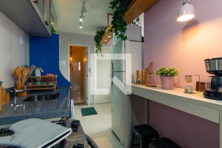 Apartamento à venda com 34m², 2 quartos e 1 vagaCozinha e Área de Serviço