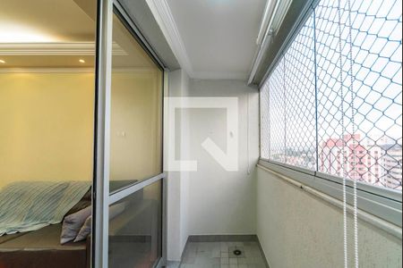 Varanda da Sala de apartamento à venda com 3 quartos, 89m² em Vila Gilda, Santo André