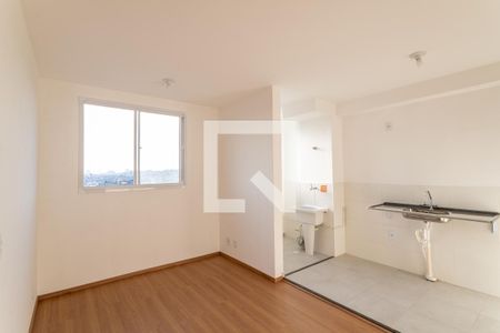 Sala/Cozinha de apartamento à venda com 2 quartos, 44m² em Vila Nhocune, São Paulo