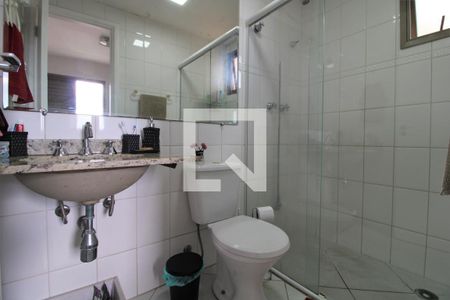 Apartamento à venda com 85m², 3 quartos e 2 vagasBanheiro da suíte