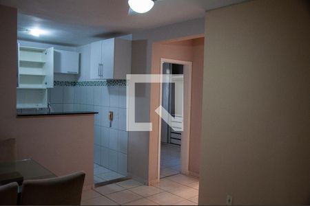 Sala de apartamento para alugar com 2 quartos, 60m² em Chácara Cotia, Contagem