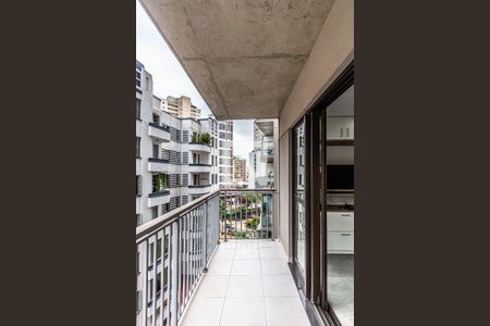 Varanda de kitnet/studio à venda com 1 quarto, 29m² em República, São Paulo