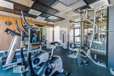 Studio à venda com 29m², 1 quarto e sem vagaAcademia