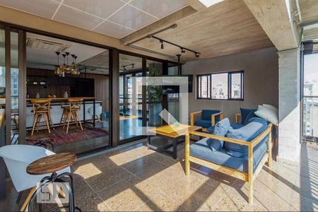 Studio à venda com 29m², 1 quarto e sem vagaSalão de festas