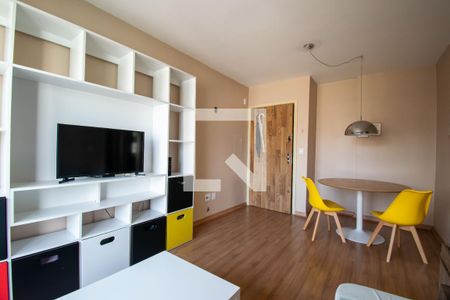 Sala de apartamento para alugar com 1 quarto, 46m² em Centro Histórico, Porto Alegre