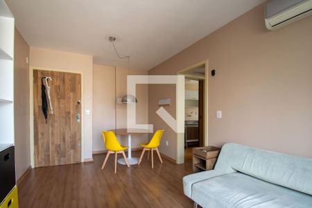 Sala de apartamento para alugar com 1 quarto, 46m² em Centro Histórico, Porto Alegre