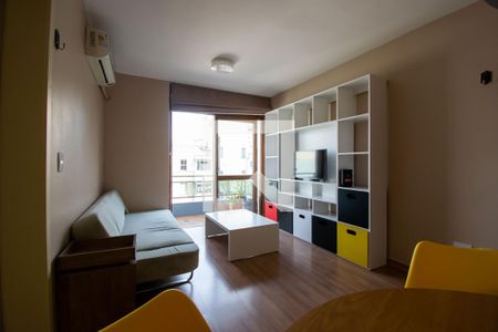 Sala de apartamento para alugar com 1 quarto, 46m² em Centro Histórico, Porto Alegre
