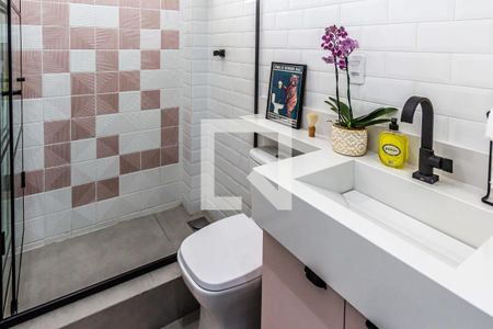 Banheiro de apartamento à venda com 1 quarto, 40m² em República, São Paulo