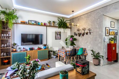 Sala de apartamento à venda com 1 quarto, 40m² em República, São Paulo