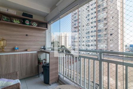 Varanda de apartamento à venda com 2 quartos, 61m² em Vila Apiaí, Santo André