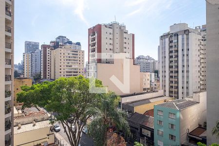 Sala - Varanda Vista de apartamento para alugar com 1 quarto, 45m² em Pinheiros, São Paulo