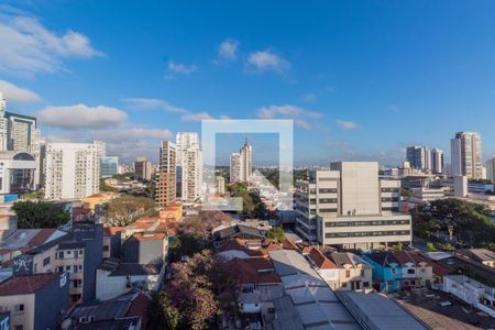 Vista de kitnet/studio para alugar com 1 quarto, 27m² em Pinheiros, São Paulo