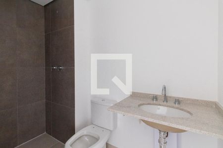 Studio - banheiro de kitnet/studio para alugar com 1 quarto, 27m² em Pinheiros, São Paulo