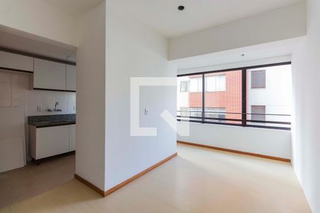 Sala  de apartamento à venda com 1 quarto, 44m² em Mont’serrat, Porto Alegre