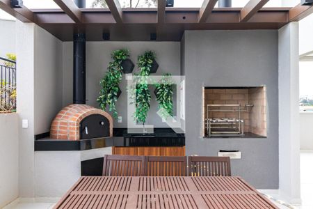 Área comum - Churrasqueira de apartamento para alugar com 2 quartos, 47m² em Socorro, São Paulo