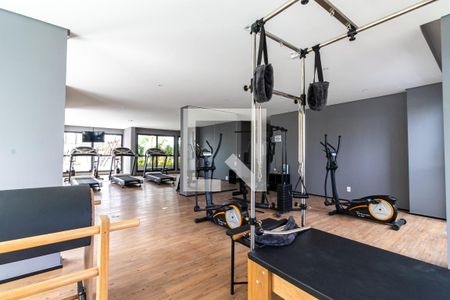 Área comum - Academia de apartamento para alugar com 2 quartos, 47m² em Socorro, São Paulo