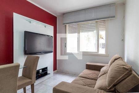 Sala de apartamento à venda com 2 quartos, 64m² em Jardim do Salso, Porto Alegre